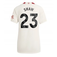 Koszulka piłkarska Manchester United Luke Shaw #23 Strój Trzeci dla kobiety 2023-24 tanio Krótki Rękaw